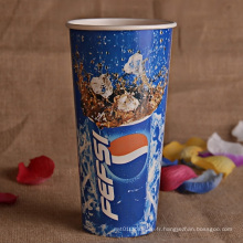 Hot Sale Singel Wall Paper Cup avec double PE